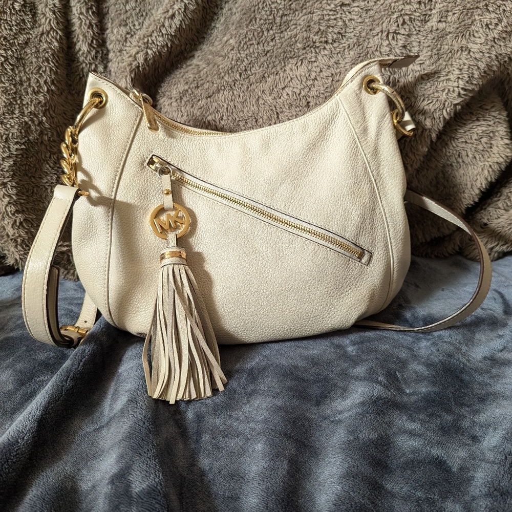 Michael Kors Ivory Crossbody